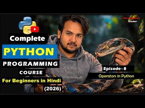 Python Operators Explained | Arithmetic, Comparison & Logical | Python Tutorial - Episode 8