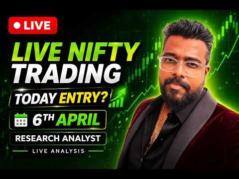 Bank Nifty Live Options Trading | 6 APR 2026 |Live Market Analysis & Scalping Strategy(Educational)