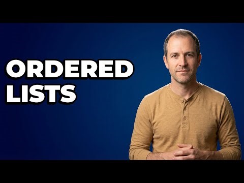 When Should I Use An Ol Tag In HTML?