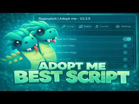 [ NEW 🐉] ADOPT ME AUTO FARM SCRIPT | AUTO FARM CASH | AUTO GROW EGGS & PETS🐉THE SUGARFEST WAGON!🐉