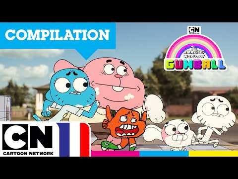 6 aventures folles des saisons 1, 2 et 3 | Le Monde incroyable de Gumball | @cartoonnetworkFR