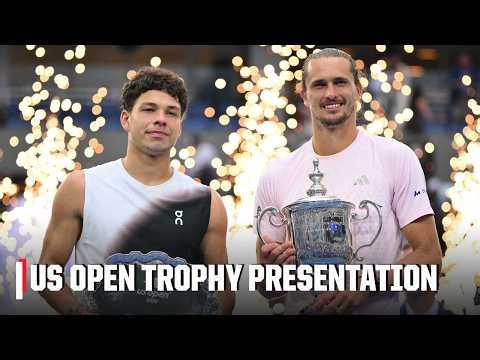 Men’s Championship Trophy Presentation | 2026 US Open