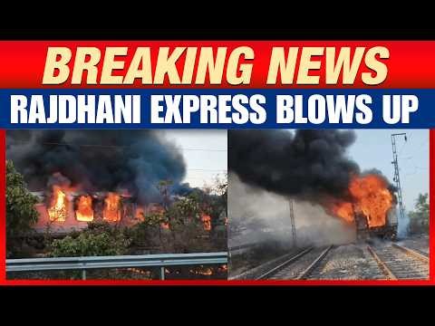 Rajdhani Express Fire Scare: Blaze In B1 Coach Disrupts Delhi-Mumbai Route | News9