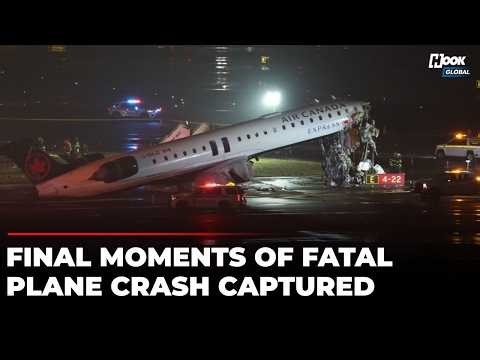 Air Canada Express Jet Collides With Fire Truck At New York's LaGuardia Airport, 2 Pilots Killed