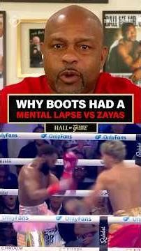 The way Boots eased up against Xander Zayas… Roy has seen that before 👀