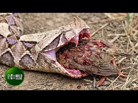 Most Ruthless Snake Attacking and Swallowing Prey Caught on Camera | Animal Fights