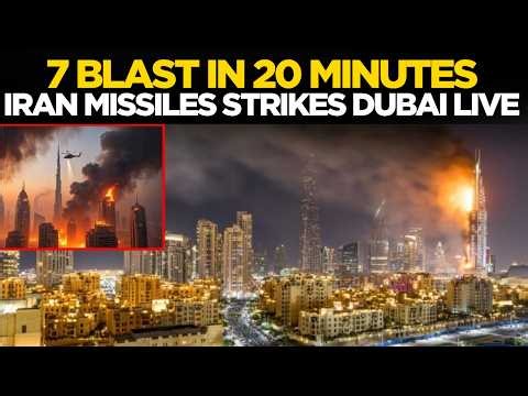 Dubai Attack LIVE | 7 Explosions in 20 Minutes? Massive Smoke Near Jebel Ali Sparks Alarm Across UAE