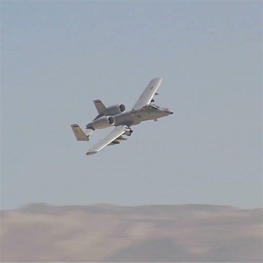 A-10 Warthog's Raw Power on Full Display #military #aviation
