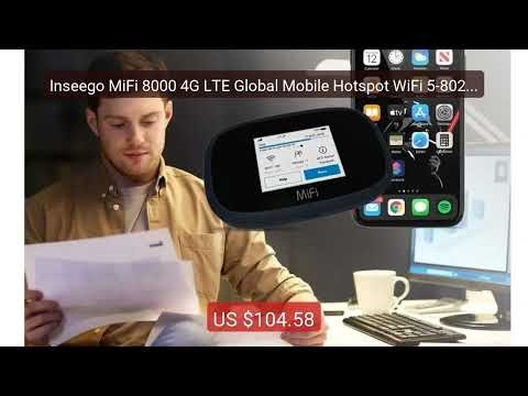 Inseego MiFi 8000 4G LTE Global Mobile Hotspot WiFi 5-802.11a... — Amazing Value 2026 | Must Have!