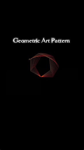 Python Created This Insane Geometric Art in Seconds | Satisfying Code