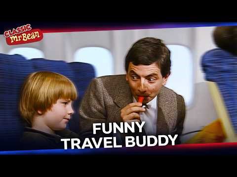 The Funniest Flight Ever Thanks to BEAN | Classic Mr Bean