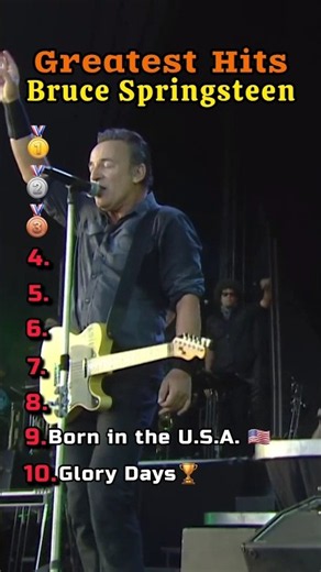 🔥10 Legendary Bruce Springsteen Songs That Defined A Rock Generation! 🎸🎵