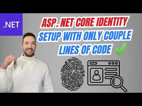 Auth made easy with ASP.NET Core Identity (.NET 10)