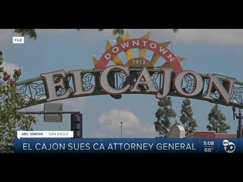 El Cajon sues over law limiting police cooperation with immigration agents