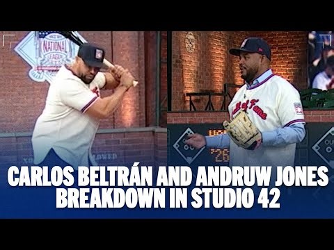 Hall of Famers Carlos Beltrán and Andruw Jones share tips in Studio 42 | MLB Tonight