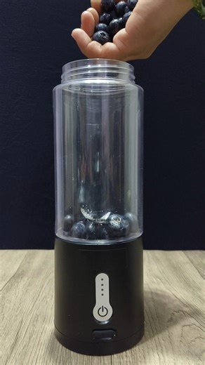 So Fresh! Homemade Blueberry Juice 🫐🔥#shorts