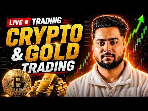 🔴 LIVE: Scalping Bitcoin & Gold | BTC Live Trading | 23rd Aug | Markets With Mack