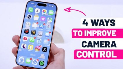 How to customize camera control on iPhone to suit your needs
