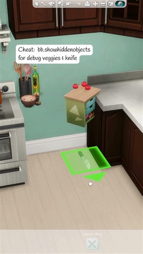 I Turned a Side Table Into a Cutting Board 👀 | Sims 4 Base Game Hack