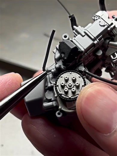 Building Tamiya 1-12 Yamaha YZR-M1 - part 01 #build #scalemodel #yamaha #yzr #fyp