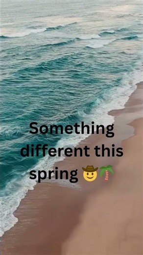 Something Different This Spring 🤠🌴 (7 Days)