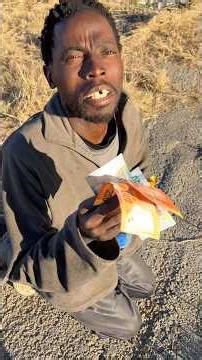 This man will make you cry #makeadifference #youareoneofakind #homeless #kindnessiscool