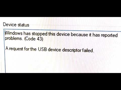 Fix USB Device Error Code 43 In Device Manager
