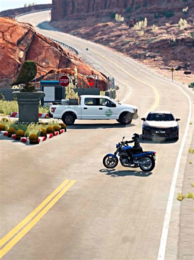 BeamNG.Drive🚘 Extreme Cars Physics Test simulator videos #foryou #viralvideos #fyp #gamingvideo #beamngdrive #simulator #clips