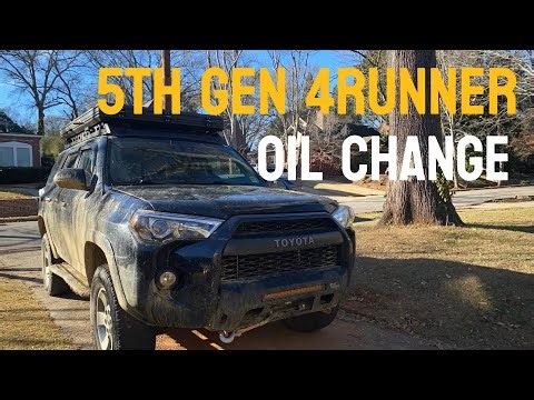 5th Gen 4runner Oil Change (2010-2024)