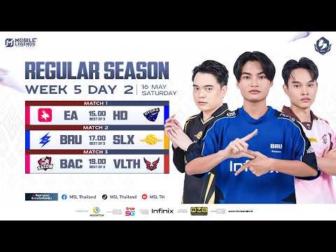[EN] 🔴 MSL TH Season 1 | Regular Season Week 5 Day 2