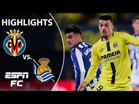 INTENSE BATTLE ⚔️ Villarreal vs. Real Sociedad | LALIGA Highlights | ESPN FC