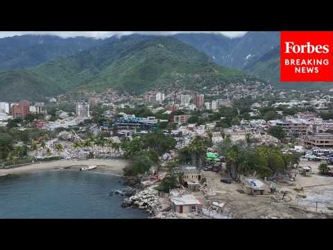 Drone Footage Captures Widespread Destruction After Earthquake Hits La Guaira, Venezuela