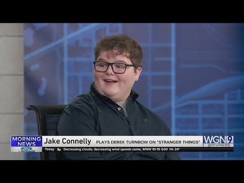 'Stranger Things' star, the delightful Jake Connelly joins WGN Morning News!