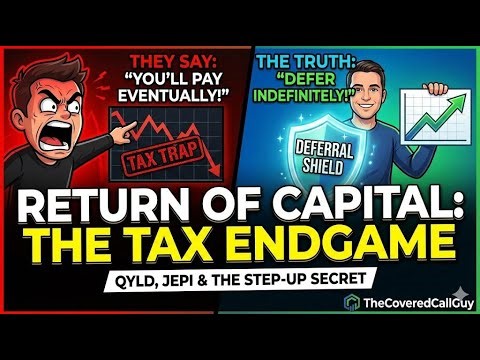 The Return Of Capital Endgame! How to Defer Taxes Indefinitely on Covered Call ETFs !!!