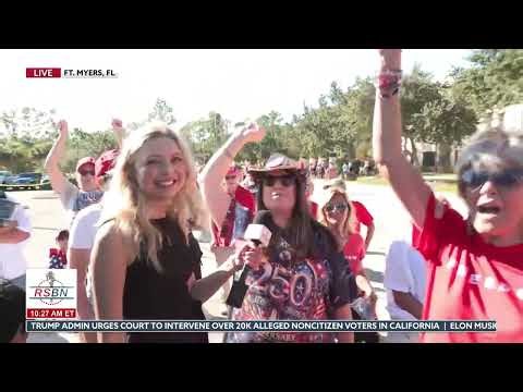 “Florida Loves Trump!” - Huge Crowd at the President Trump Fort Myers Rally - 10/23/2026