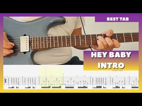 Jimi Hendrix - Hey Baby (New Rising Sun) | Intro | Guitar Cover & Tab | Note for Note