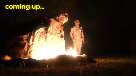 They believed in UFOs - watch what happens when they finally meet one