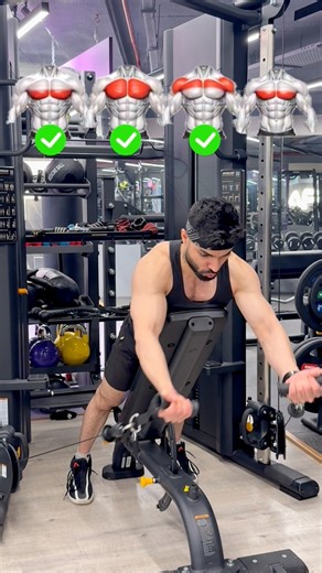 Chest Day 🔥 Cable Machine Focus• Low → High: Upper chest• Mid line: Full chest• High → Low: Lower chest• Seated Press: Power lower chest4×12 reps — controlled, squeezed, no cheating. #chestworkout #chestday #exercises #workout #gymmotivation #fitnessmotivation | Sidfitfacts