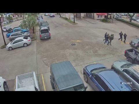 Houston police release video of dangerous chase, shootout