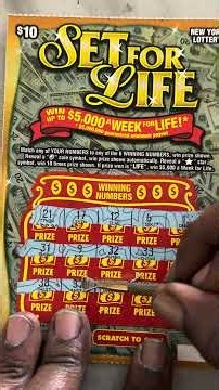 Part 2 Set For Life New York Lottery (Easy Money) #newyorklottery