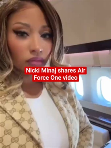 Nicki Minaj shared a video from aboard Air Force One, the US president's official aircraft, as Donald Trump departed for Port Huron, Michigan, on the midterm campaign trail. (October 25) White House director of communications Steven Cheung also shared a video of the singer on board the aircraft, as he teased she could be the president’s next press secretary. Sharing the video on X, he said: “I think we may have found the new White House Press Secretary!” #nickiminaj#donaldtrump#us#usnews#whiteho