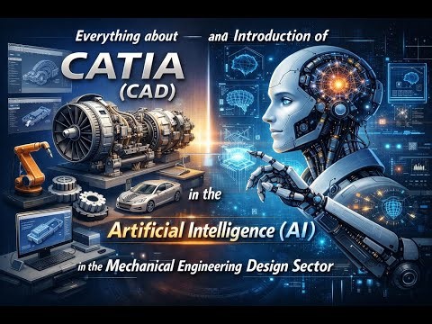 Everything about CATIA and Introduction of Artificial Intelligence in the Mechanical Engineering