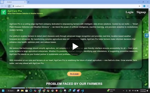 AI-Powered Plant Disease Detection Weather Forecast | Rikk Bera posted on the topic | LinkedIn