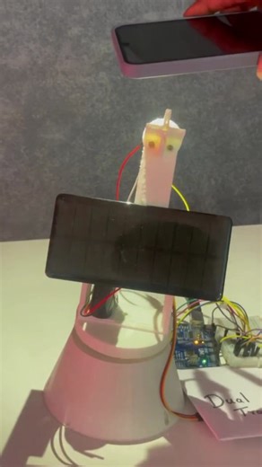 Dual Axis Solar Tracker Using Arduino