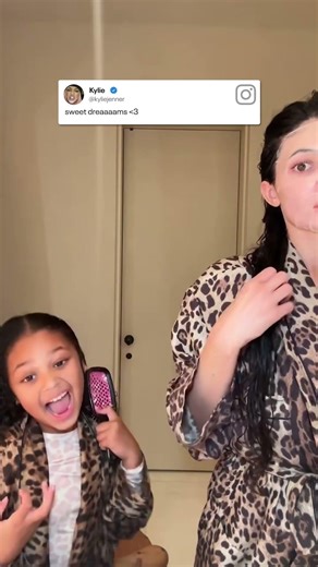 Stormi and Kylie Jenner's nighttime routine is too sweet. 🥹 (🎥: Instagram)