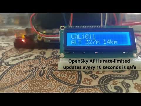 Raspberry Pi Live aircraft tracking