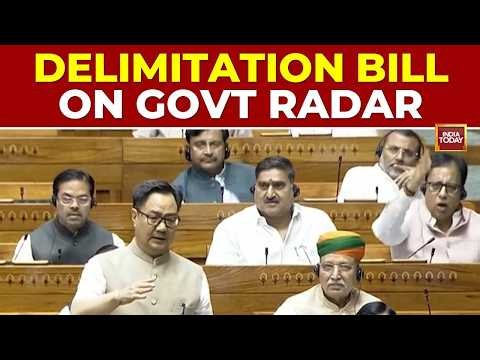Kiren Rijiju Meets Rahul Gandhi & Priyanka As Govt Seeks Special Session For Delimitation Bill In LS