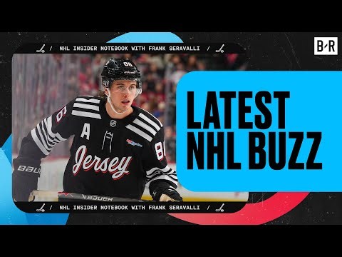 NHL Trade Buzz, Jack Hughes' Return, Goalies on the Move? | Insider Notebook with Frank Seravalli 🏒