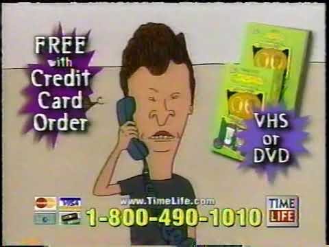 Time Life 'The Best of Beavis and Butt-Head' - 4 Volumes, VHS or DVD (2 min) - 2004 TV Commercial