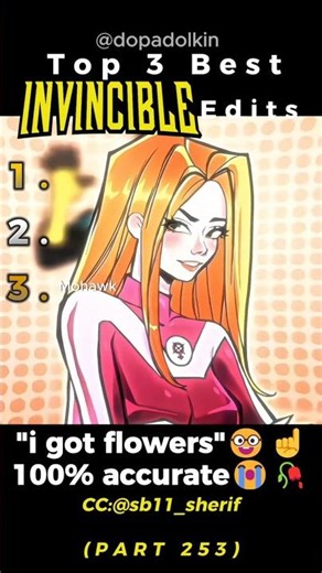 Ranking the Best Invincible Edits PART 253